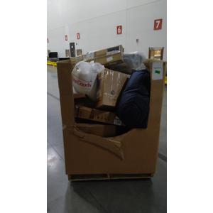 pallet of salvage items