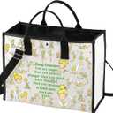 LEVLO Fairy Tale Cosmetic Make Up Bag Pixie Fans Inspired Gift You Are Braver Stronger Smarter Than You Think Makeup Zipper Pouch Bag For Women Girls (Always Tinker LT)