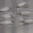 Seigun 4W Frosted Candelabra LED Bulbs, 2700K Warm White, 360 Lumens, E26 LED Bulb 40W Bulbs (6)
