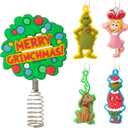 Hallmark Dr. Seuss's How the Grinch Stole Christmas! Grinch 4 pcs