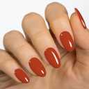MOYOU LONDON Semi Cured Gel Nail Strips - 20 Pcs. Waterproof Gel Nail Wraps, Cures in Sunlight or UV/LED Lamp, Lasts Up to 2+ Weeks, Stretchable, Easy to Apply & Remove, Vegan & Cruelty-Free, Pack 2