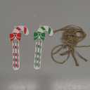 6 Pcs Christmas Money Holder Ornaments, Christmas Candy Cane Gift Money Holders for Cash, Funny Ways to Gift Money for Xmas Tree, Personalized Money Gift Holder Hanging Ornaments (Candy