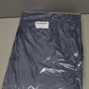 Large Navy Blue Gift Bag with Handles 12 Pack, 13''7''17'' Extra Large Gift Bag with Ribbon Handles, Reusable Heavy Duty Kraft Paper Bags Bulk for Shopping, Wedding, Party, Gift, Retail