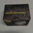 EZVALO LED Puck Lights, 50Lumens, Touch Light, 2.5'' Mini Tap Light, Rechargeable Sitck On Tap Lamp, 3 Color Temps, Under Cabinet Lights Wireless, Ideal for Kitchen, Closet, Pantry, Camper(4 Pack) (White)