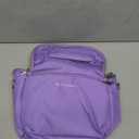 K&F Concept Camera Sling Bag Small Crossbody Camera Case DSLR/SLR/Cute Compact Shoulder Photography Bags for Photographers- Purple