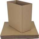 Half Cube DIY Crafting Storage Drawer Boxes Cardboard Organizers Decorate Set of 6 EXULTIMATE (6)