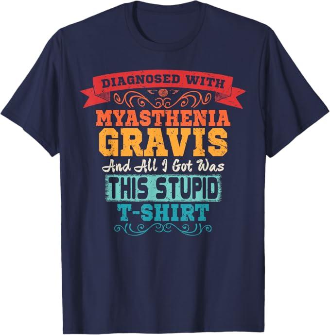 Parkinson's Disease T Shirt Awareness Gift T-Shirt, Blue, L