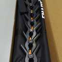 EMART Backdrop Stand 10x7ft(WxH) Photo Studio Adjustable Background Stand Support kit with 2 Crossbars, 8 Clamps, 2 Sandbags and Carry Bag for Parties, Events Decoration, Wedding, Photography (Black)
