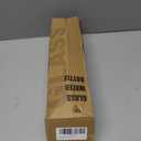 MUKOKO 32oz Glass Water Bottles with 2 Lids-Handle Spout Lid&Bamboo Straw Lid, Motivational Water Tumbler with Time Marker Reminder and Silicone Sleeve, Leakproof-Blue-1 Pack