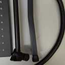 All Metal 10 Inch Rain Shower Head with Handheld Spray Combo, Waterfall Rainfall High Pressure Square Shower Heads with Adjustable Extension Arm, 70" Flexible Hose, 3-Way Diverter (Matte Black)