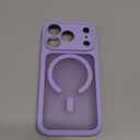 ESR for iPhone 17 Pro Case, Camera Control, Compatible with MagSafe, Shockproof Military-Grade Protection, Magnetic Phone Case for iPhone 17 Pro, Classic Hybrid Case, Frosted Purple