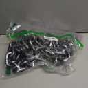 2 Pieces 6 Feet Halloween Chain Props Fake Halloween Plastic Chain Decorations for Prisoner Cosplay Chain Links for Halloween Party Haunted House Accessories