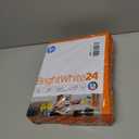 HP Papers | 8.5 x 11 Paper | BrightWhite 24 lb |1 Ream - 500 Sheets| 100 Bright | Made in USA - FSC Certified | 203000R