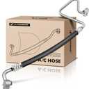 A-Premium A/C Discharge Line Hose Assembly Compatible with Honda Civic, 2006-2011, 1.8L, Compressor to Condenser
