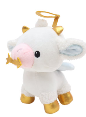 3 x Holiday Home Angel Cow Valentine's Plush Toy
6 in
