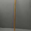 Full Circle Clean Sweep -Bamboo Broom -Angled for Precision in Tight Spaces, with Stiff Flagged Bristles for Indoor & Outdoor Cleaning -Ideal for Pet Hair, Kitchen, Hardwood, & Garage, White