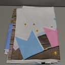 MEHOFOND 7x5ft Fish Gender Reveal Backdrop Fish-He or Fish-She Baby Shower Photography Background Pink or Blue Fish Gender Reveal Party Decor Rustic Wood Ocean Boy or Girl Banner Photo Props