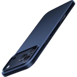 TORRAS for iPhone 17 Pro Case, Slim Fit, Ultra Thin Lightweight Minimal Design, Secure Grip & Silky Touch, Anti-Scratch Hard PC Cover for iPhone 17 Pro Phone Case 6.3in, Origin Fit, Deep Blue