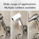 Universal Hair Dryer Holder, Hair Dryer Bracket No Drilling Blow Dryer Hanger Stand Rack Wall Mount Blow Dryer Organizer Hair Tool Organizer Storage for Bathroom Bedroom