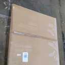 Frame Amo 40x40 Solid Wood Poster Frame Black, with 29.5x29.5 White Mat Opening for 30x30 Image, 1.5 inch Wide, 1 inch Thick, Acrylic Front, Gallery Grade