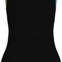 ARENA Feel Girls' Youth Light Drop Back Solid Swimsuit Waterfeel Fabric Comfortable One Piece Suit Pool or Beach 6