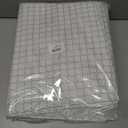 2 x 65L Freestanding Storage Bags, 3-Pack Waterproof Clothes Storage Bins Foldable Closet Organizers with 2 Durable Handles & Zipper for Blanket, Comforters, Bed Sheets, Pillows, Toys (White Print)