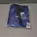 Barry.Wang Men's V-Neck Suit Vest Solid Paisley Waistcoat Silk Tie Hanky Cufflink Clip Set Wedding Party Business Formal M