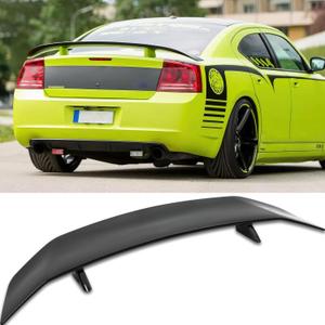 47 Inch Universal Rear Car Spoiler GT Style Car Rear Trunk Spoiler Wing Aleron Trasero Compatible with Chevy Corvette Camaro Nissan Lexus Toyota Honda Civic Mazda Miata Ford Mustang Scion
