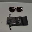 Livho Polarized Sunglasses, Retro & Oversized Shades for Women with Round Lenses