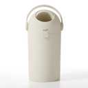 Grownsy Baby Diaper Pail, Odor-Locking Roll-Top Design, No Special Bag Required, One-Handed Use & Compact Design, Eco-Friendly Diaper Trash Can, Baby Stuff, Beige