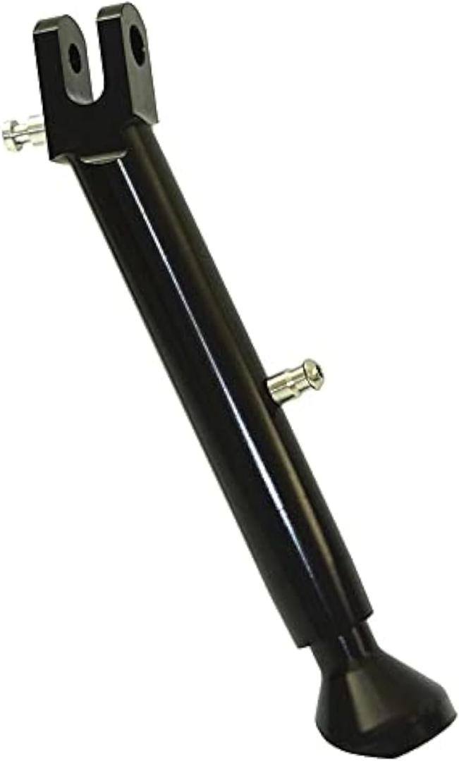 Motobiker Black Adjustable Kickstand Lowering Side Stand Compatible with K-awasaki ZX14 2006-2011