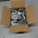 uahpet 6 Pack Replacement Filters & 8 Pack Replacement Filter Sponges for Stainless Steel Pet Fountain Pro (with water level window version), water fountain is not included