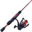 Ugly Stik Carbon Ice Spinning Rod and Reel Combo, 10 Size Reel - 36" - Medium Heavy - 1pc