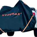 Hyperax 600D Oxford Heavy-Duty Transportation Bike Cover Waterproof PU, lock-access grommets, reflective handles & straps, plus carry bag. Fits bikes up to 240145105 cm