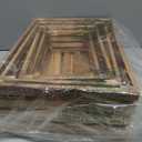 Wooden Crates for Display 5 Pack Wood Storage Crate for Home Rustic Nested Crates with Handles, Farmhouse Wooden Basket for Storage Container and Decorations