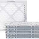 Amazon Basics Merv 5 AC Furnace Air Filter 12x12x1 inches, Pack of 6 (Actual size: 11.75" x 11.75" x 0.75")