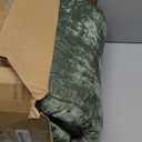 GarveeHome Electric Blanket Throw, Velvet Heated Throw Blanket, Luxury Soft Electric Heating Blankets, 4 Heat Levels & 4H Auto Off, ETL Certified, Machine Washable, 50" 60" Green