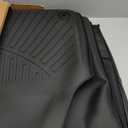 Floor Mats & Cargo Liners Compatible for 2018-2025 Volkswagen Atlas 6 seat, 3 Rows Floor Liners and Trunk Mat TPE-Black (Atlas 6 seat)