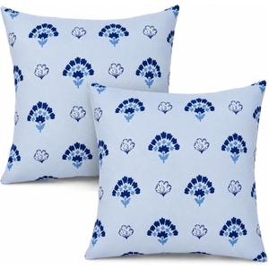 Outdoor Pillows Waterproof 18×18 Inch Decorative Throw Pillows with Inserts