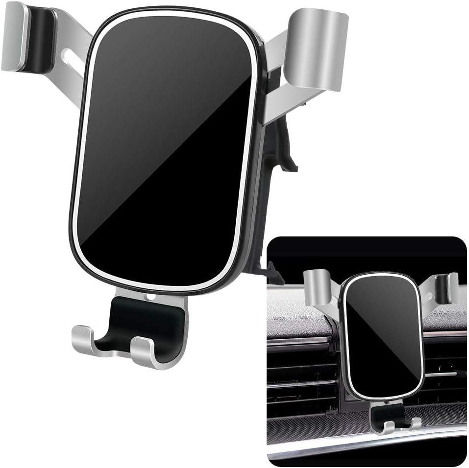 LUNQIN Car Phone Holder for Audi A6 A7 S6 S7 RS6 RS7 2019 2020 2021 2022 2023 2024 2025 Auto Interior Accessories Best Phones Mount Cell Cellphone Mobile Cradle Charging Navigation Bracket Accessory