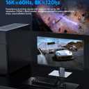 Highwings Displayport Cable 2.1, 16K DP 2.0 Cable 3.3FT [16K@60Hz, 8K@120Hz, 4K@240Hz 165Hz 144Hz] Support 54Gbps, HDCP DSC 1.2a, HDR10 FreeSync G-Sync for 3090 Graphics PC (Black)