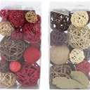 Deco Dried Plant Handmade Orbs & Vase Filler with Varying Designs