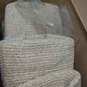 11 Inch Storage Cubes, 3 Pack Cube Storage Bins for Organizing, Cotton Rope Woven Baskets for Shelves, Bathroom, Kids Room, Closets, Baby Nursery