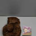 Princess Cosplay Wig - Long Light Brown Wavy Synthetic Hair with Braid for Girls - Halloween Costume Wig