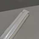LazBlinds No Drill Zebra Blinds for Windows 31.5" W x 64" H, White