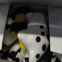 Spiral Car Seat Baby Toys 0-6 Months, Infant Carseat High Contrast Sensory Toys Hanging Stroller Accessories, Newborn Shower Gifts for Baby Boys Essentials Stuff, Cute Black and White Cow