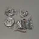 Satin Brushed Nickel Shower Grab Bar w/Storage Shelf 18 Inch, Zepolu Stainless Steel 2in1 Shampoo Shelf Grab Bar, Wall Mount Safety Balance Bar for Bathroom Support Handrail Assist Handle for Senior