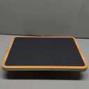 StrongTek Professional Wooden Balance Board, Rocker Board, Wood Standing Desk Accessory, Balancing Board for Under Desk, Anti Slip Roller, Core Strength, Stability, Office Wobble Boards (Standard-Advanced-360 Rotation)