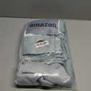 jinchan Linen Textured Room Darkening Curtain 63 Inch Length for Living Room Room Darkening Thermal Insulated Grommet Top Window Drape for Bedroom 52" W x 63" L Aqua Blue 1 Panel