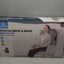 COMFIER Back Massager for Pain Relief Deep Tissue, Shiatsu Neck and Back Massager with Heat, Rolling & Compression Massage Chair Pad for Office Chair, Full Body Massage Chair Gift for Mom Dad (Gray)